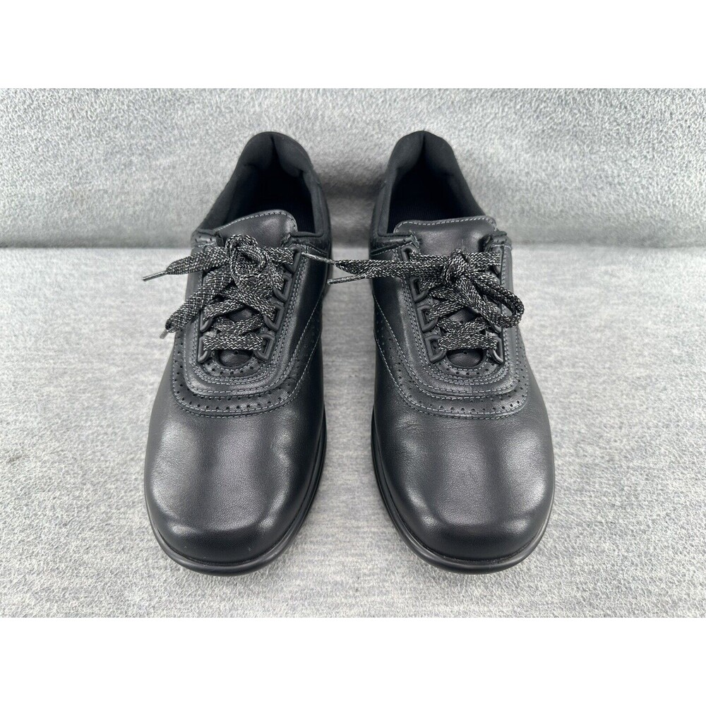 SAS L5900785 - Shoes Womens 9 M Walk Easy Sneaker Black Leather Comfort   B15 - Picture 3 of 9